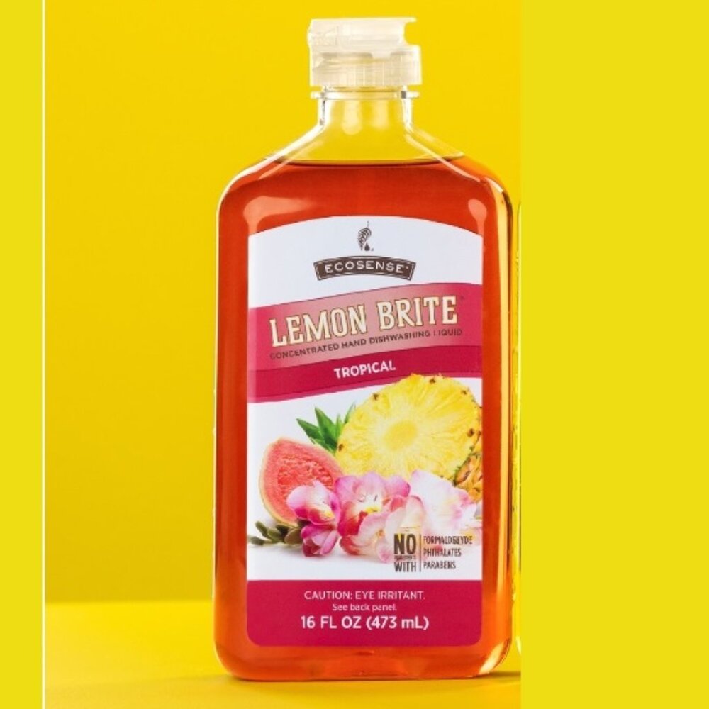 EcoSense Lemon Brite Hand Dishwashing Liquid - Tropical Scent | Size: 16 fl. oz.